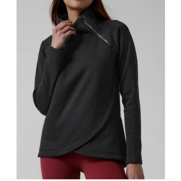 Athleta Cozy Karma Asym Pullover - Picture 2 of 3